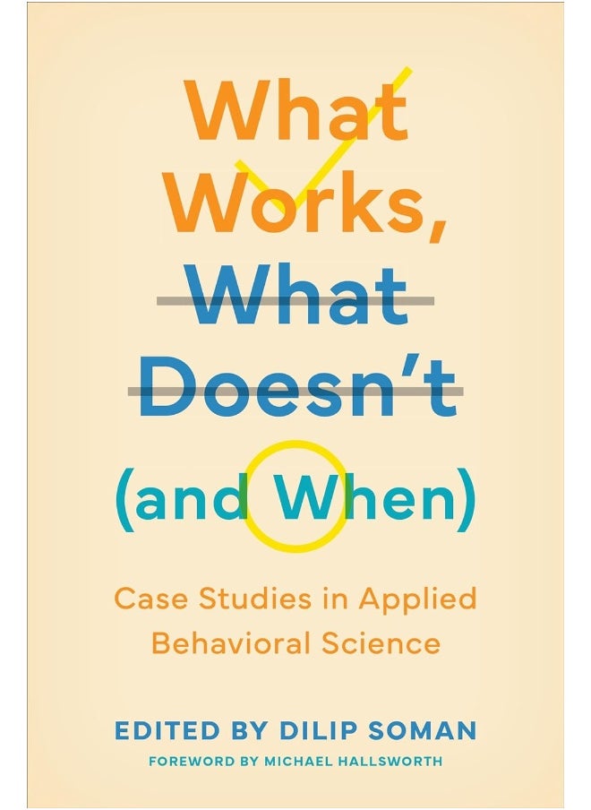 What Works, What Doesn't (and When): Case Studies in Applied Behavioral Science