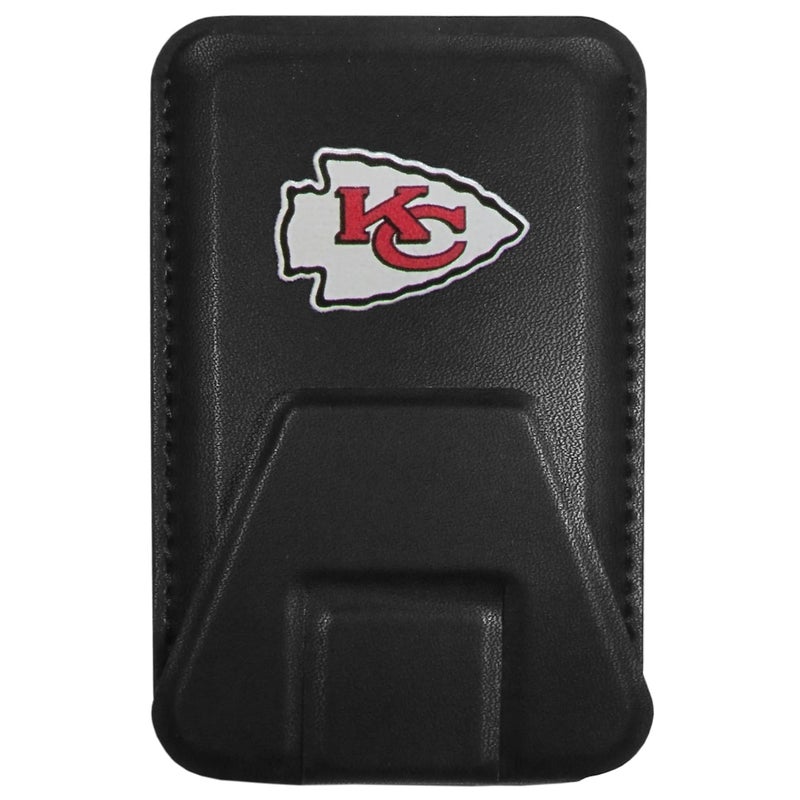 Siskiyou Sports NFL Kansas City Chiefs Magnetic Phone Wallet Black One Size - Image 2