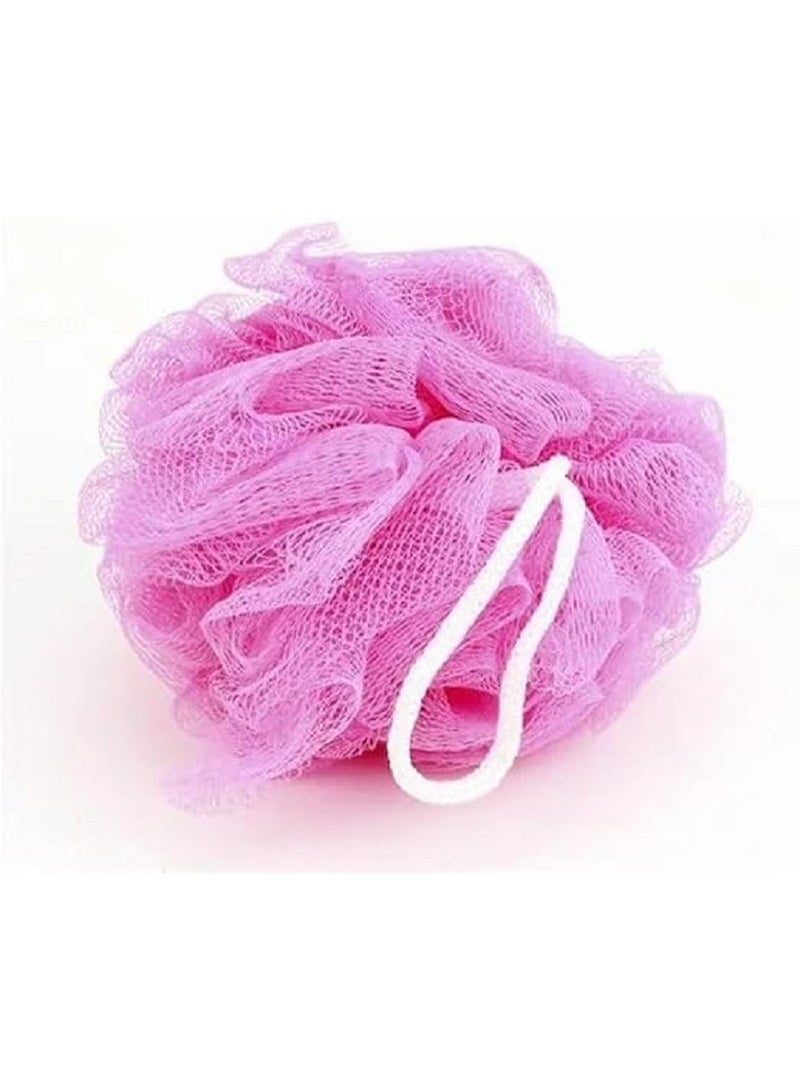 ليفة استحمام شبكية ملونة - لوفا ناعمة لتقشير وتنظيف الجسم بفعالية - ليفة استحمام فاخرة للرجال والنساء، تمنحك رغوة غنية وبشرة ناعمة - متعددة الألوان - Image 2