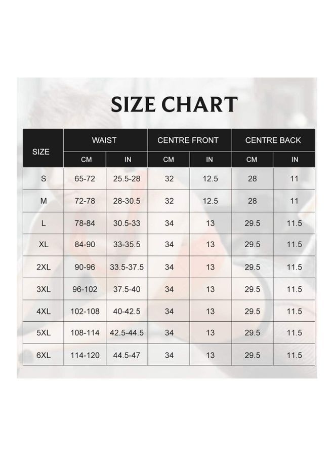 NIBEMINENT Waist Trainer for Women Neoprene 3 Strap Cincher Corset Trimmer Belt Body Shaper Workout Sport Girdle XL  - Image 2