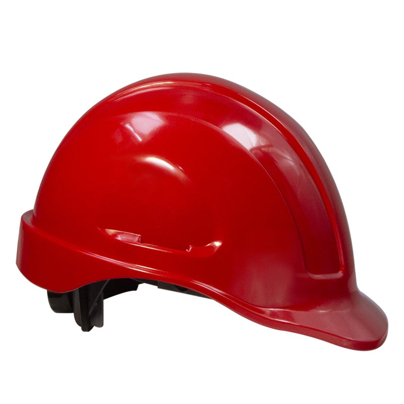 Jorestech Safety Hard Hat Red Hdpe Cap Style Helmet With 4-Point Adjustable Ratchet Suspension For Work  Home  And General Headwear Protection Ansi Z89.1-14 Compliant Hhat-01 - Image 2