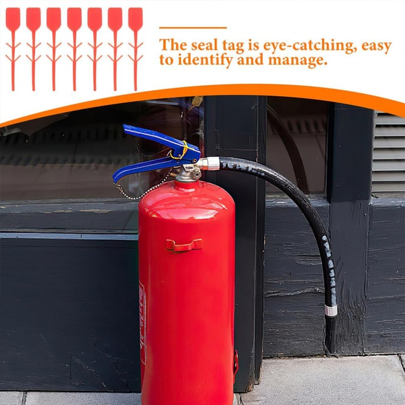OSALADI 300pcs Security Seal Tamper-Resistant Latch Seals for Fire Safety Equipment for Securing Extinguishers and Other Devices Versatile Use - Image 5