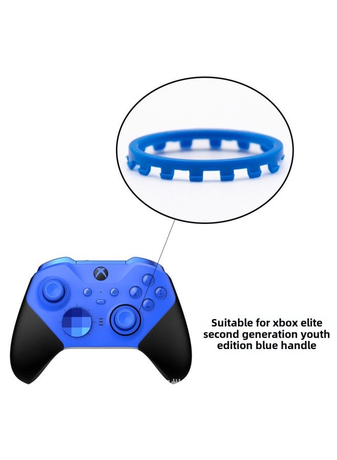 Xbox Elite Handle Rocker Ring Elite2 Face Shell Decorative Ring Elite Handle Face Shell Decorative Ring Repair Accessories-Product Color:Elite Handle Decorative Ring Blue  - Image 1