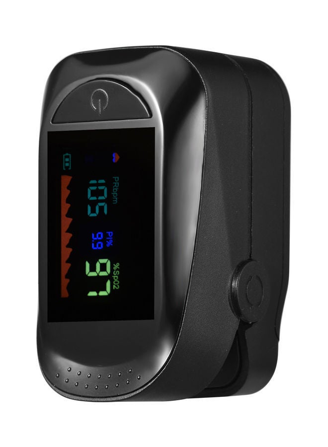 NIBEMINENT Dual Direction Screen Fingertip Pulse Oximeter Mini SpO2 Monitor with Blood Oxygen Saturation - Image 1