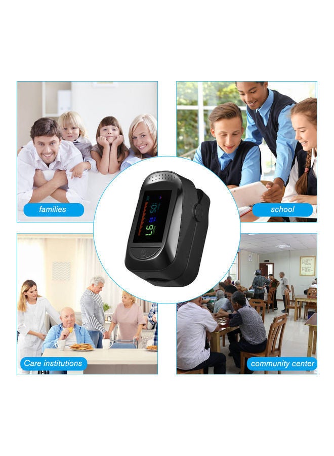 NIBEMINENT Dual Direction Screen Fingertip Pulse Oximeter Mini SpO2 Monitor with Blood Oxygen Saturation - Image 4