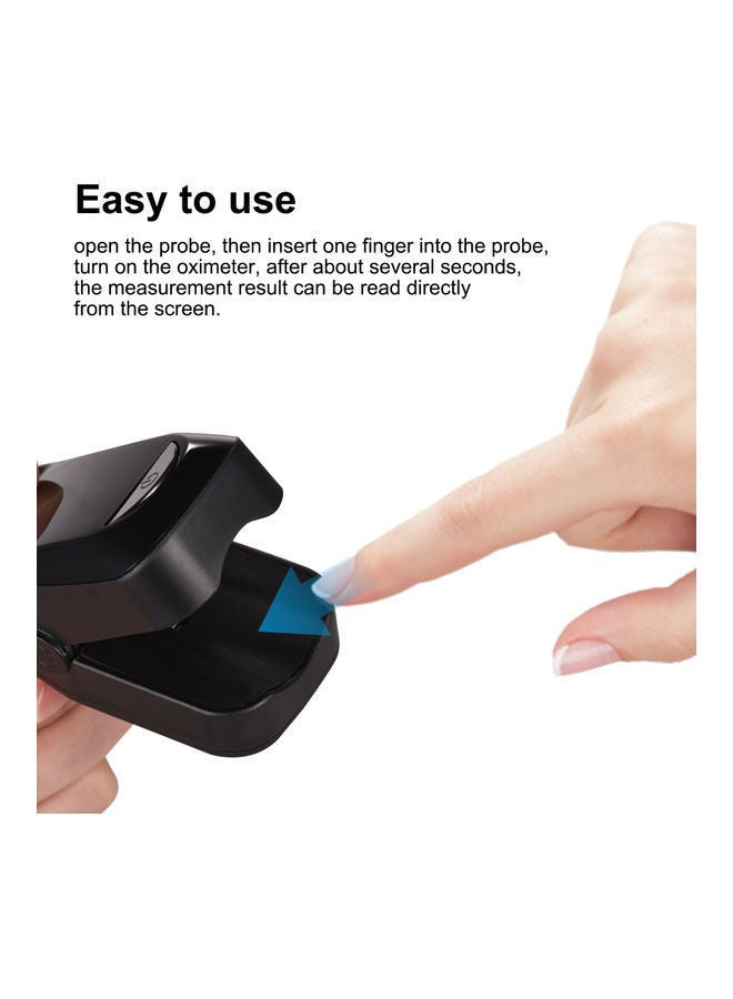 NIBEMINENT Dual Direction Screen Fingertip Pulse Oximeter Mini SpO2 Monitor with Blood Oxygen Saturation - Image 3