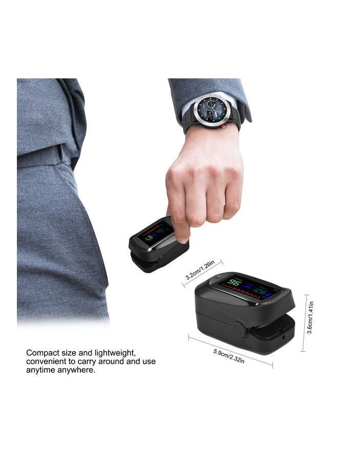 NIBEMINENT Dual Direction Screen Fingertip Pulse Oximeter Mini SpO2 Monitor with Blood Oxygen Saturation - Image 5