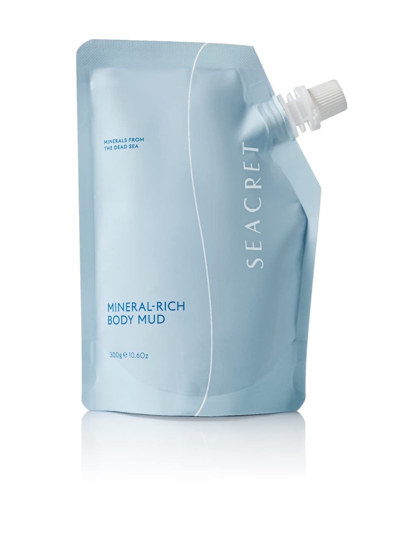 SEACRET Minerals Dead Sea Mud, Mineral Rich Body Mud Treatment Removes Excess Oil and Dead Skin Cells, 10.6 Oz / 313 g - Image 1