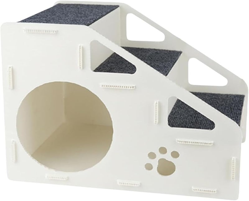 4 Step Dog Stairs Non Slip Pet Ladder for High Bed Couch Lightweight Frame 42x32x32cm - Image 2