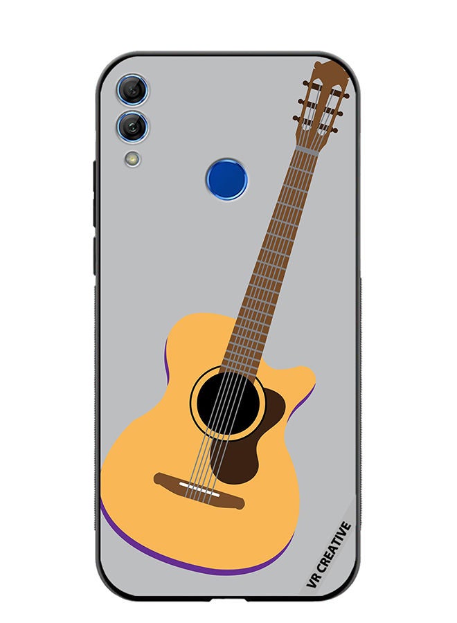 Protective Case Cover For Honor 10 Lite Guitar Musical Design Multicolour