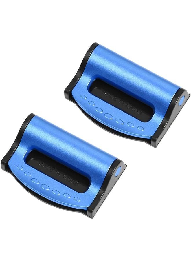 Generic 2 Pieces Car Seat Belt Adjusters Strap Positioner Locking Clips  - Image 1