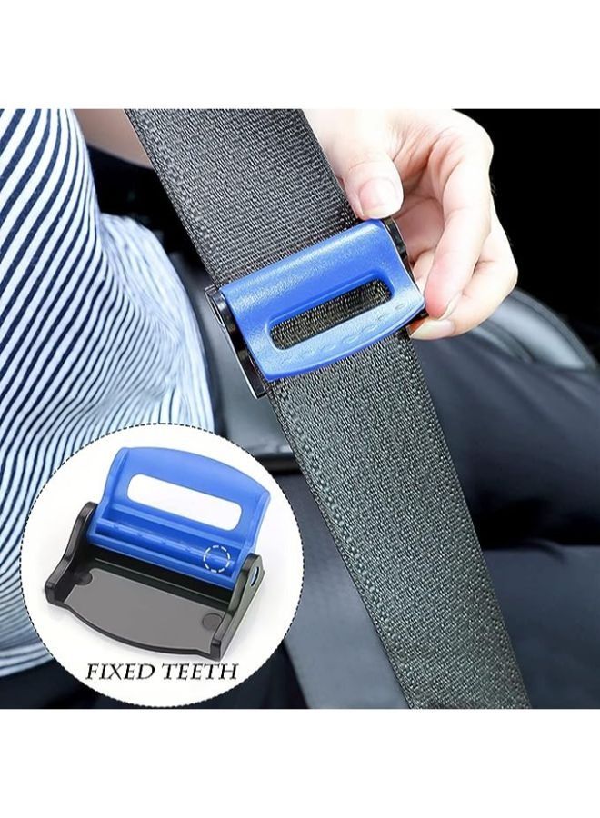 Generic 2 Pieces Car Seat Belt Adjusters Strap Positioner Locking Clips  - Image 3