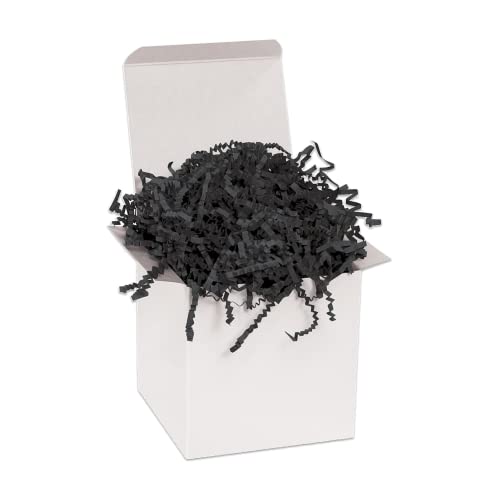 AVIDITI Crinkle Cut Paper Shred Filler 10 lb Case Shredded for Box Package Stuffing Bag Packing Gift Wrapping Basket Shreds Confetti Holidays Crafts and Decoration Black - Image 2