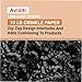 AVIDITI Crinkle Cut Paper Shred Filler 10 lb Case Shredded for Box Package Stuffing Bag Packing Gift Wrapping Basket Shreds Confetti Holidays Crafts and Decoration Black - Image 4