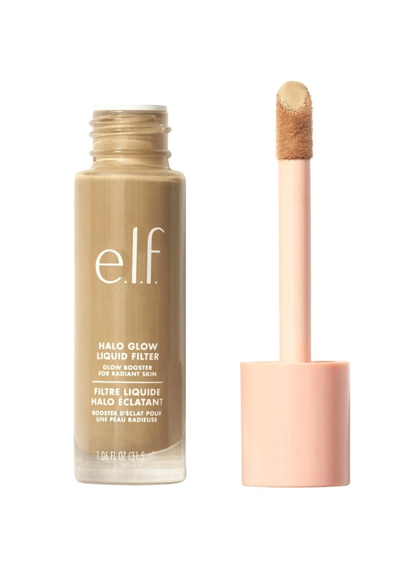 إلف Halo Glow Liquid Filter 3.5 Medium, Complexion Booster For A Glowing, Soft-Focus Look, Infused With Hyaluronic Acid, Vegan & Cruelty-Free - Image 1