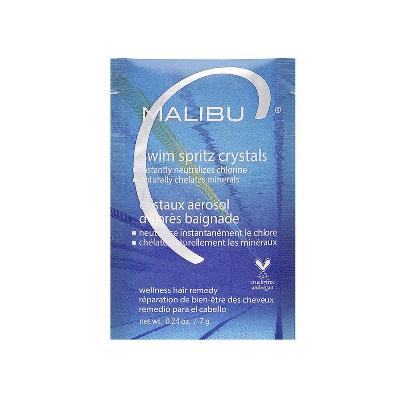 Malibu C Swim Spritz Crystals 1 Packet Contains Vitamin C to Eliminate Chlorine from Skin Hair Post Swim NonIrritating Chlorine Neutralizer for Hair Skin - Image 3