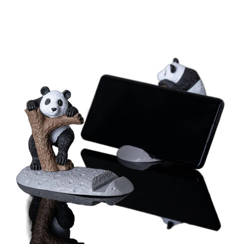 Phone Holder Astronaut Desktop for Broad Compatibility Black finish with Lightweight Carry - Image 5