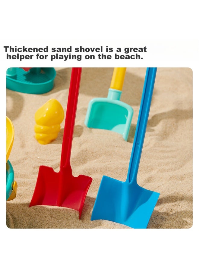 Dimoarch Children's Beach Toys Sand Digging Tools Set Of 20 Summer Outdoor Seaside Sand Play Water Toys Beach Bucket Sand Clock Shovel Beach Car Birthday Gift - Image 3