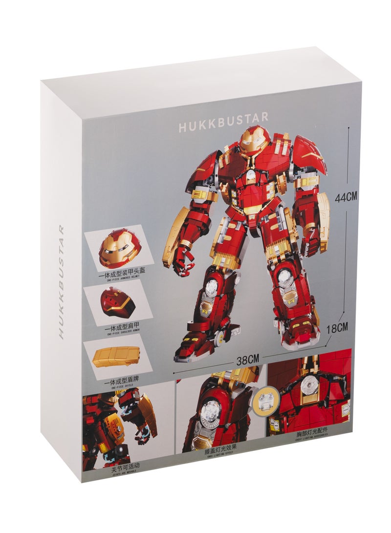 3D Puzzle Hulkbuster 76210Series Copy Marvel MK44 Ideas 21335 - Image 3