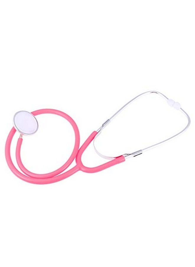NUOBESTY - Kids Stethoscope Simulation Medical Equipment Play Toy Real Working Nursing Stethoscope For Kids Role Play Virtual Stethoscope Play Doctor Set For Kids ( Pink ) - Image 1