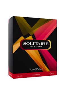 Maryaj Solitaire Eau De Parfum For Men, 100 ml  - Image 3