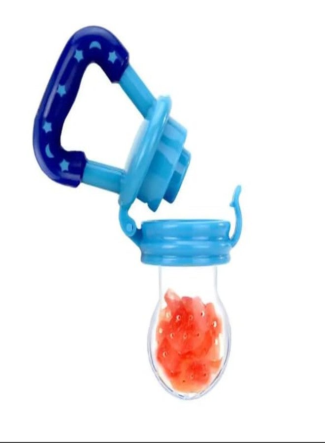 KALRA MAGIC® Baby Feeding & Hygiene Combo Set – Spoon Feeder Bottle, Teether, Fruit Feeder, Bib & Finger Brush | Safe, Easy & Hygienic Essentials for Newborns, Infants & Toddlers (Multiple Variants) (BABY-CARE-COMBO-3IN1-005) - Image 5