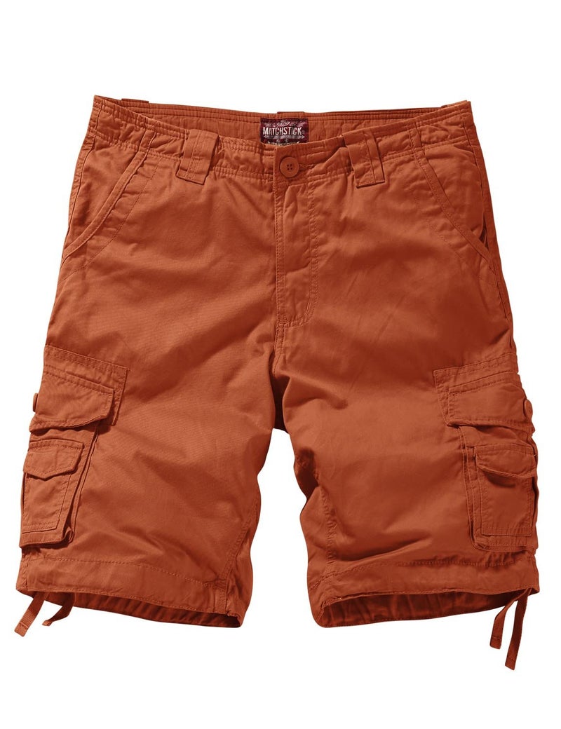 Match Men's Comfort Cargo Short (Label Size 6XL/44 (US 42), 3088 Orange) - Image 1