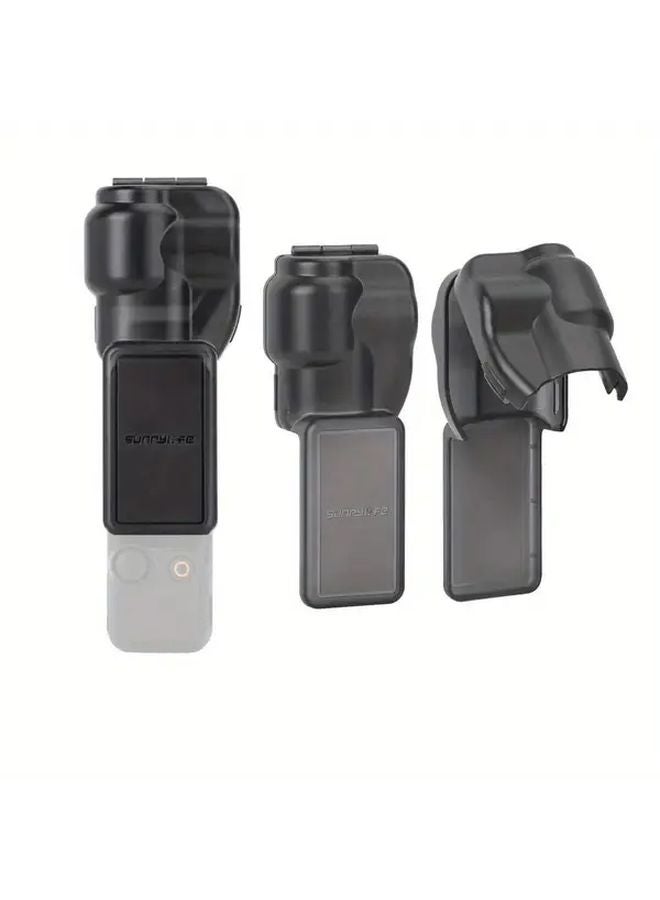 Black Protective Case And Screen Protector For DJI Osmo Pocket 3 Camera - Image 2