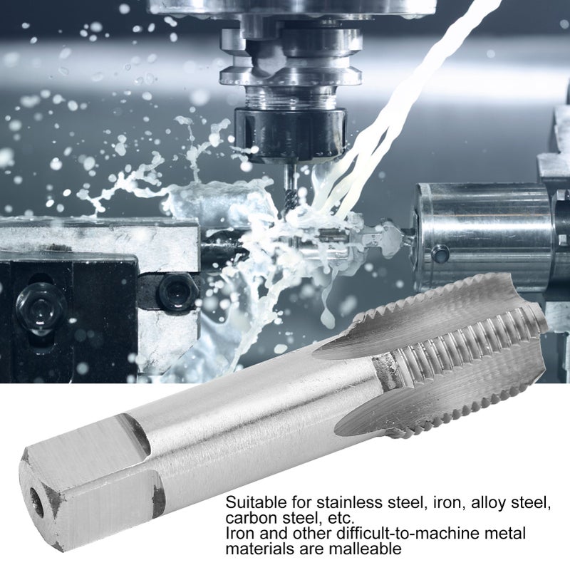 Tap HSS Z 3/8‑18 Thread High Hardness Hardware Repair Manual Tools Industrial Supplies - Image 2
