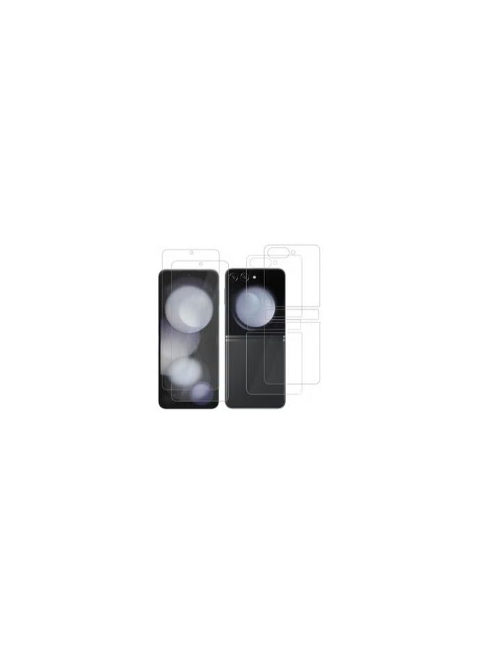 CATANES 2 Pack For Samsung Galaxy Z Flip 5 Screen Protcetor Scratch and Shatter Resistant Anti Bubble Glass - Image 1