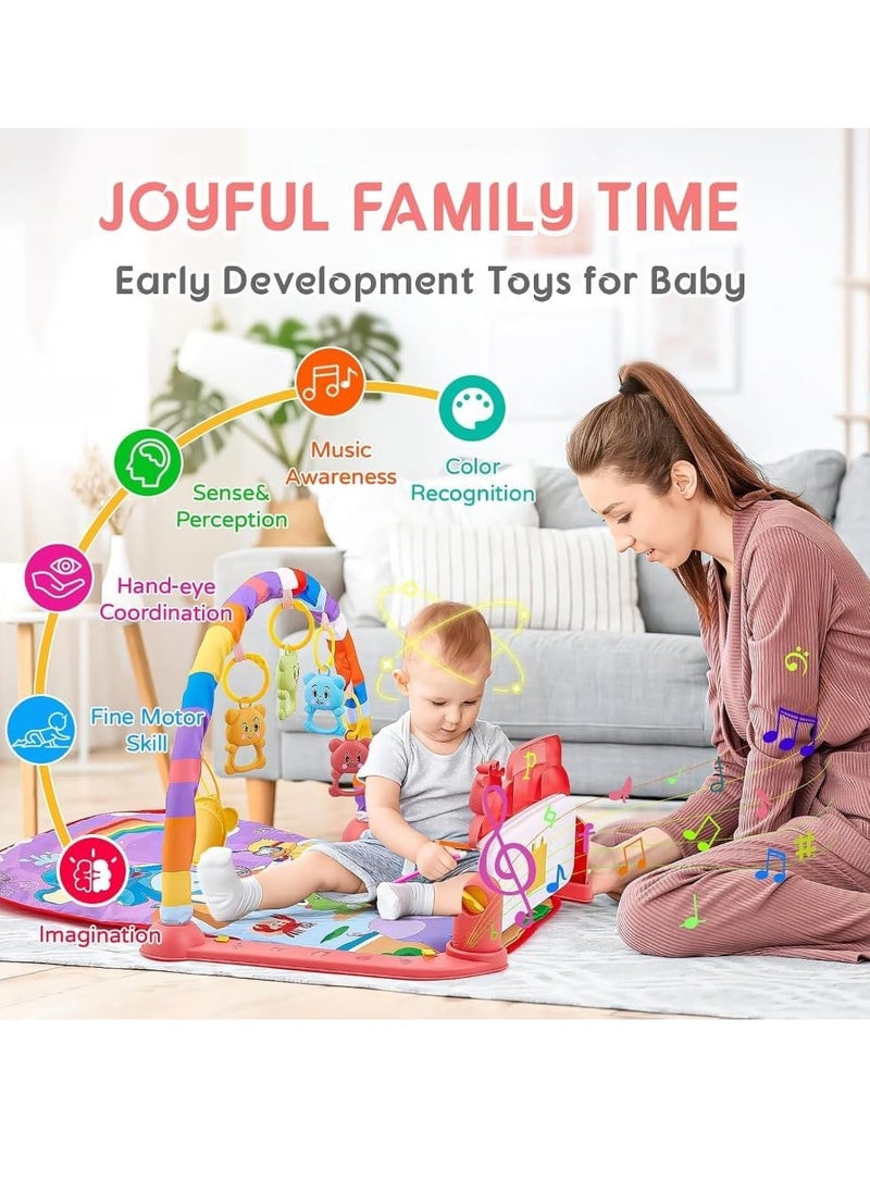 Baby Play Mat, Fun Piano Play Mat for Tummy Time, Baby Activity Mat with 5 Educational Sensory Toys for Infants, Music and Lights, Age 0-9-12 Months Code (B-02) Color (Orange) by TOYS-EGYPT - pzsku/ZCB4C7E12CBED75328093Z/45/_/1733842403/0247c22b-eddd-4c40-ae99-37c6a316d7b7