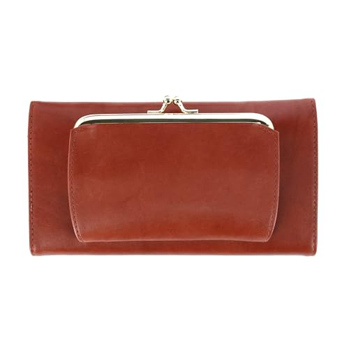 Buxton Heiress Organizer Clutch, Mahogany, One Size - Image 3