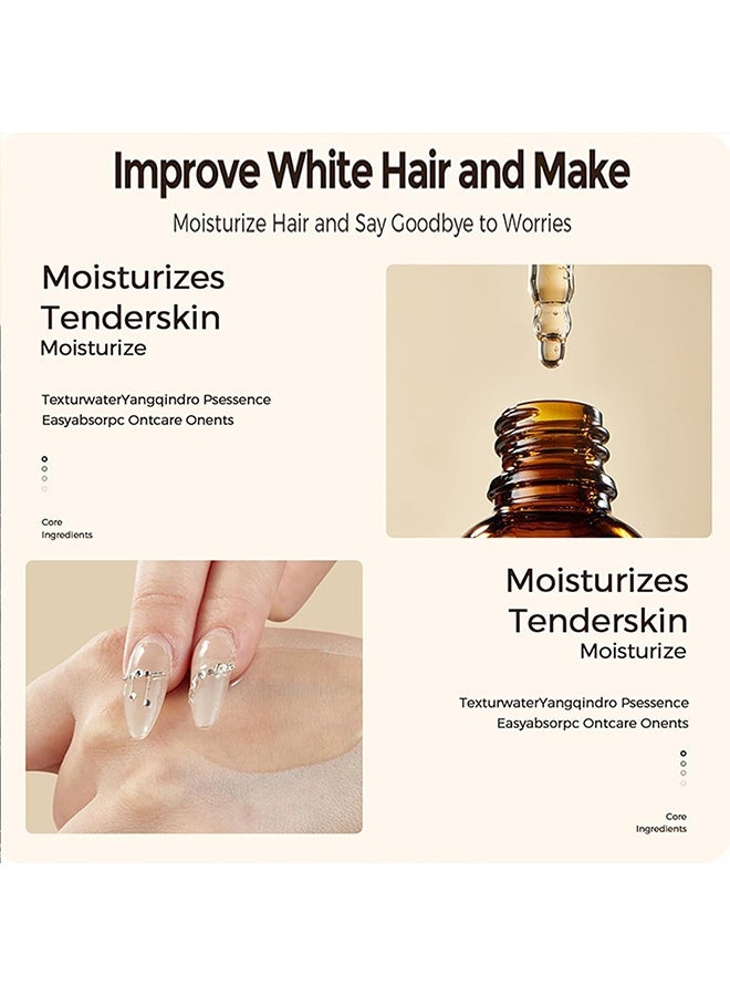 EELHOE Black Sesame Black Rice u0026 Rosemary Water Spray, Black Sesame Hair Growth Serum, Black Sesame Serum 10X Hair Growth, 30ml - Image 5