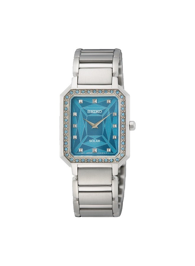 سيكو Seiko Essentials Crystal Blue Dial Ladies Watch SUP451P1 - Image 1