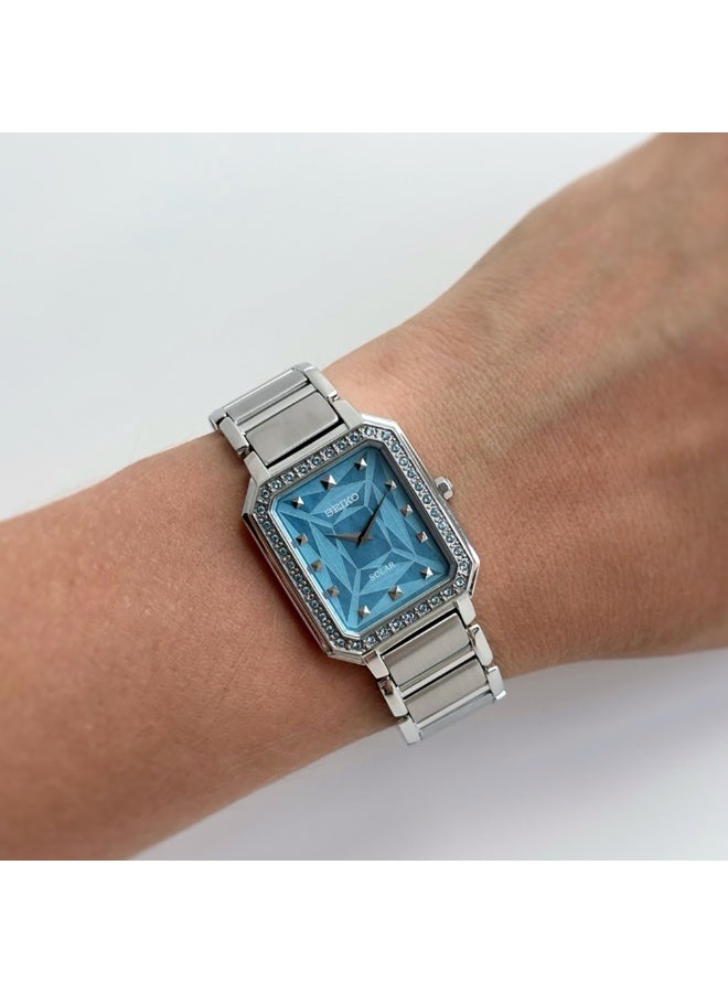 سيكو Seiko Essentials Crystal Blue Dial Ladies Watch SUP451P1 - Image 2