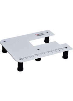 Sewfect Sewfect Sewing Machine Extension Table Suitable For Usha Allure Allure Dlx Excela Excela Dlx Myfab Barbie Automatic Sewing Machine Regular Size 115 X 15 Inch White Metal  - Image 1