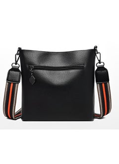 REOCLE Women's Soft Leather Crossbody Bags Tote Handbag Satchel Shoulder Bag with Adjustable Strap & Large Capacity Trendy Commute Crossbody Bags  - Image 2