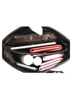 REOCLE Women's Soft Leather Crossbody Bags Tote Handbag Satchel Shoulder Bag with Adjustable Strap & Large Capacity Trendy Commute Crossbody Bags  - Image 5