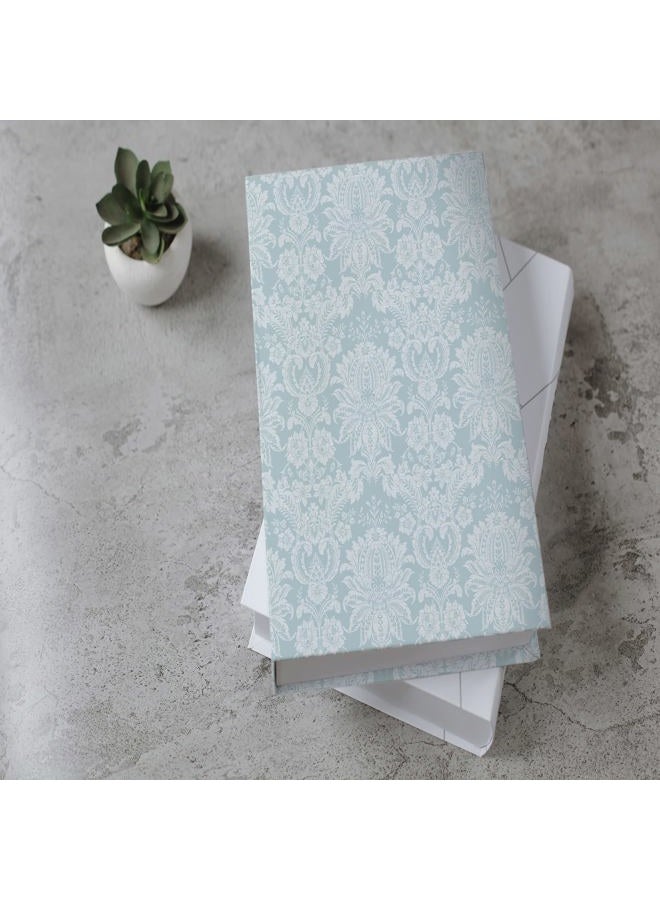 Transform Damask Duck Egg Peel and Stick Wallpaper - Image 5