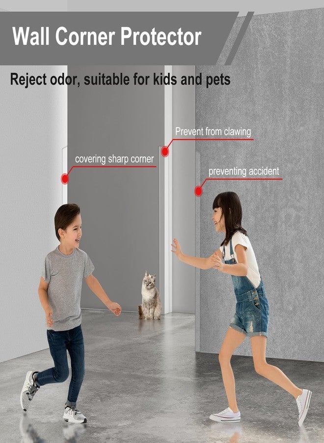 AGHITG Clear Corner Guards for Walls,36 Inch Length Wall Corner Protector,Corner Guard for Edge Protect,Plastic Corner Protectors for Walls Prevent Scratch,Easy to Install,4PCS - Image 4