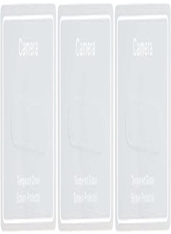Unipha Tempered Glass Camera Lens Protector For Xiaomi Mi CC9 Pack Of 3 Clear 