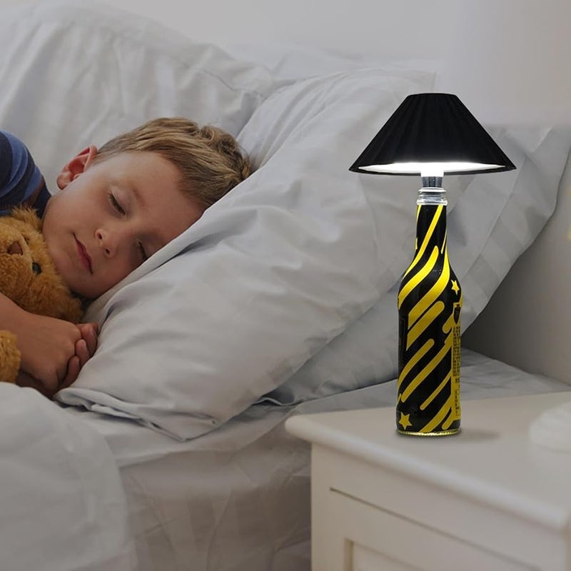 Dimmable Touch Control LED Wine Bottle Lamp Portable Desk Night Light Decorative - Image 3