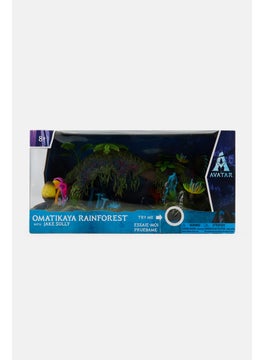McFarlane Avatar World Of Pandora Omatikaya Rainforest With Jake Sully, Purple  - Image 1