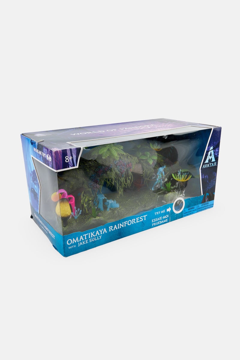 McFarlane Avatar World Of Pandora Omatikaya Rainforest With Jake Sully, Purple - Image 3