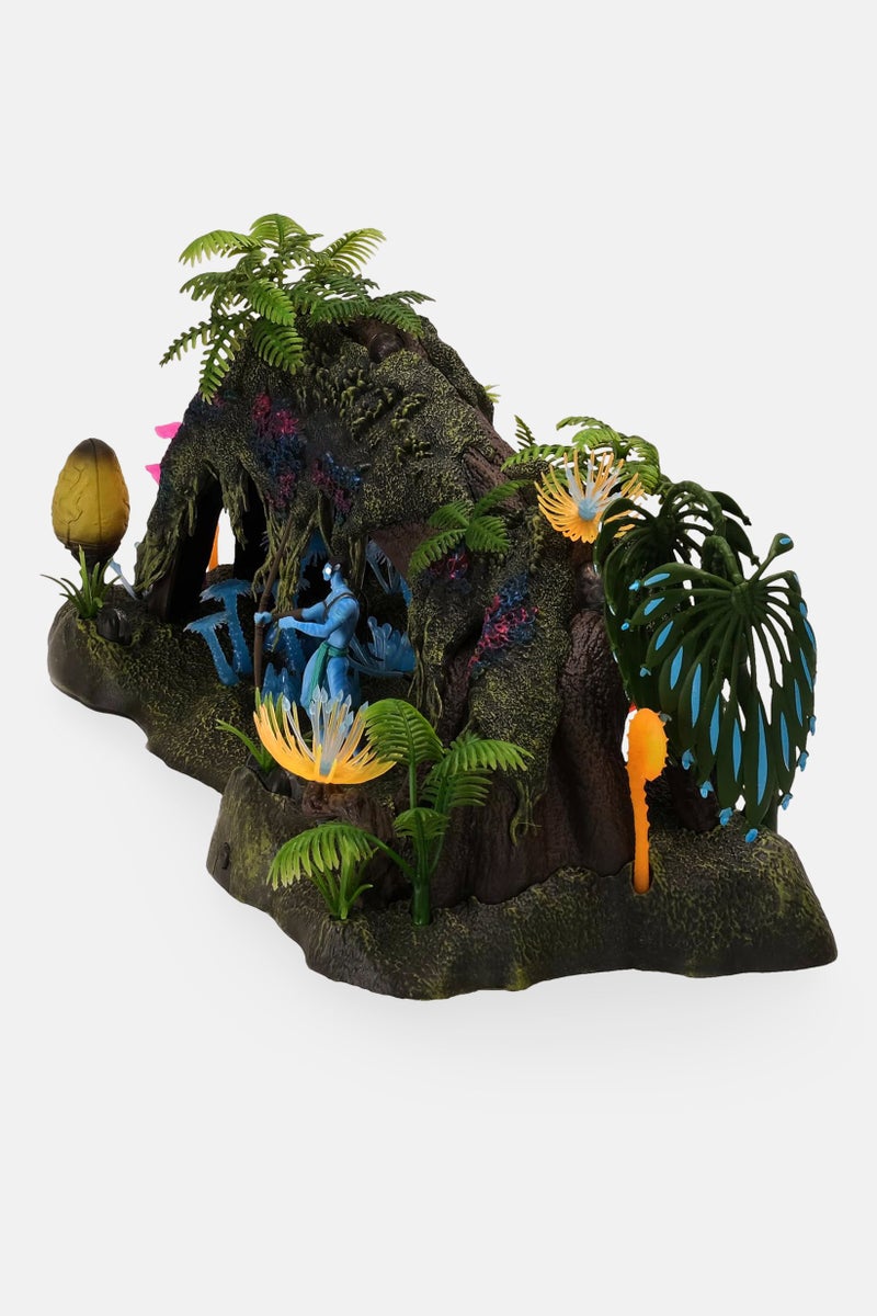 McFarlane Avatar World Of Pandora Omatikaya Rainforest With Jake Sully, Purple - Image 5