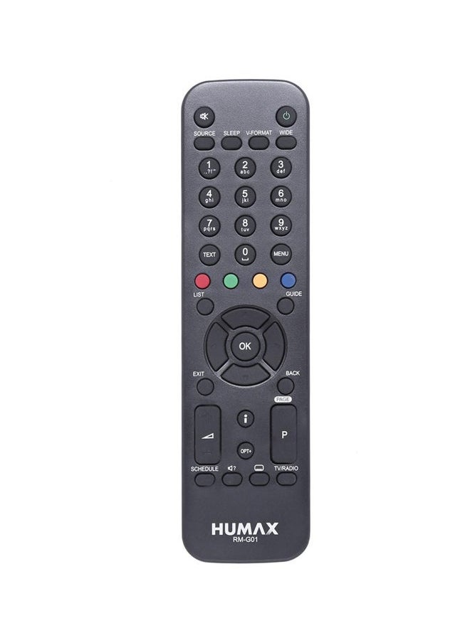 Humax Satellite Receiver Remote Control For Humax Black 