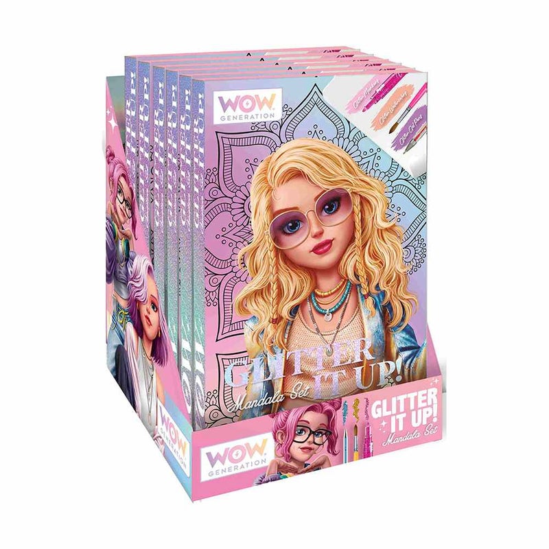 WOW Generation مجموعة WOW Generation لتزيين الماندالا باللمعان
