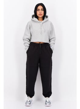 Champion Women Sportswear Fit Long Sleeve Outdoor Sweatshirt, Grey  - Image 2