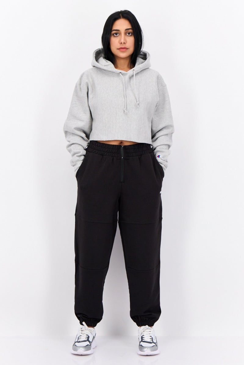 Champion Women Sportswear Fit Long Sleeve Outdoor Sweatshirt, Grey - Image 2