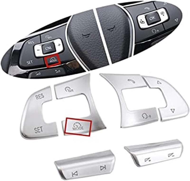 DEMULAX Steering Wheel Button Sticker for VW Golf - Image 2